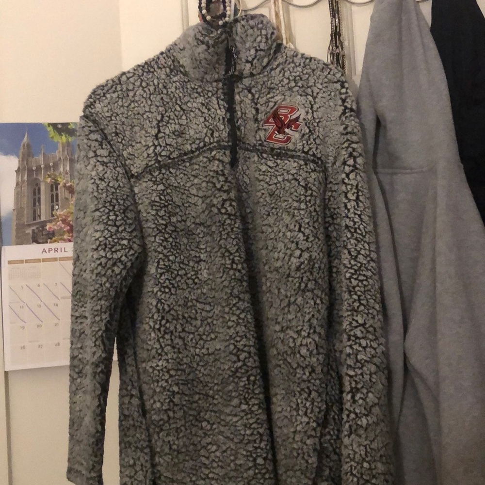 Boston College quarter zip